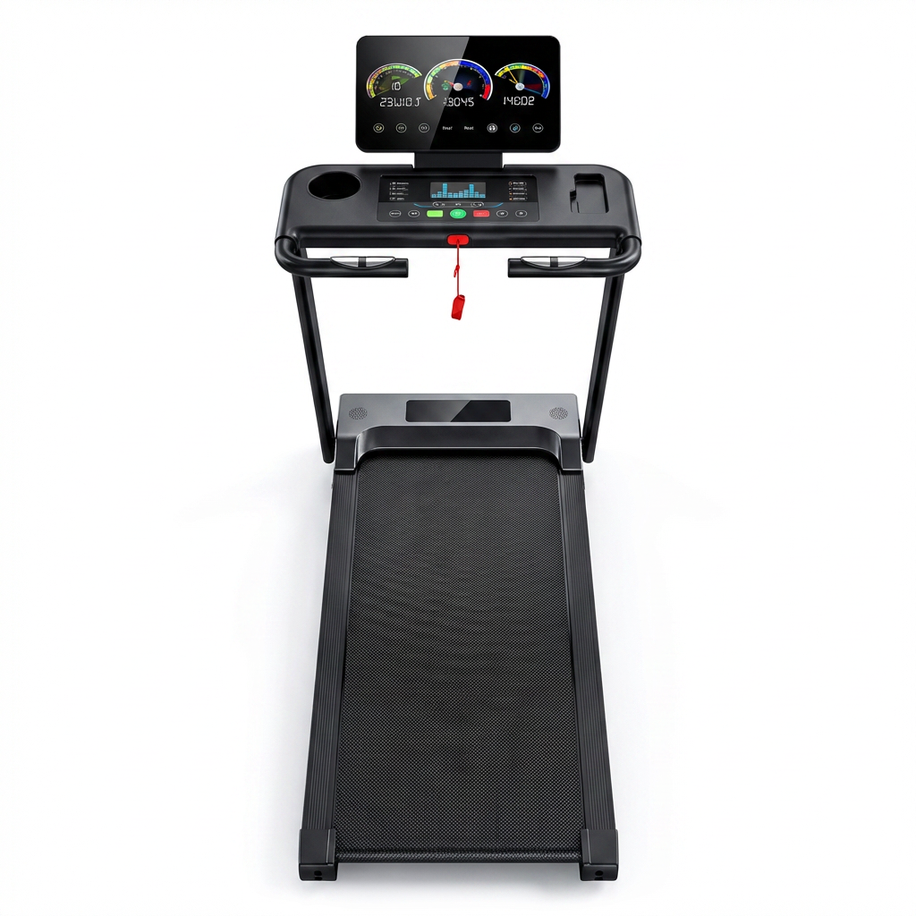 Tapis de Course Pliable Inclinable 11% jusqu'à 12 km/h – RunVia T04