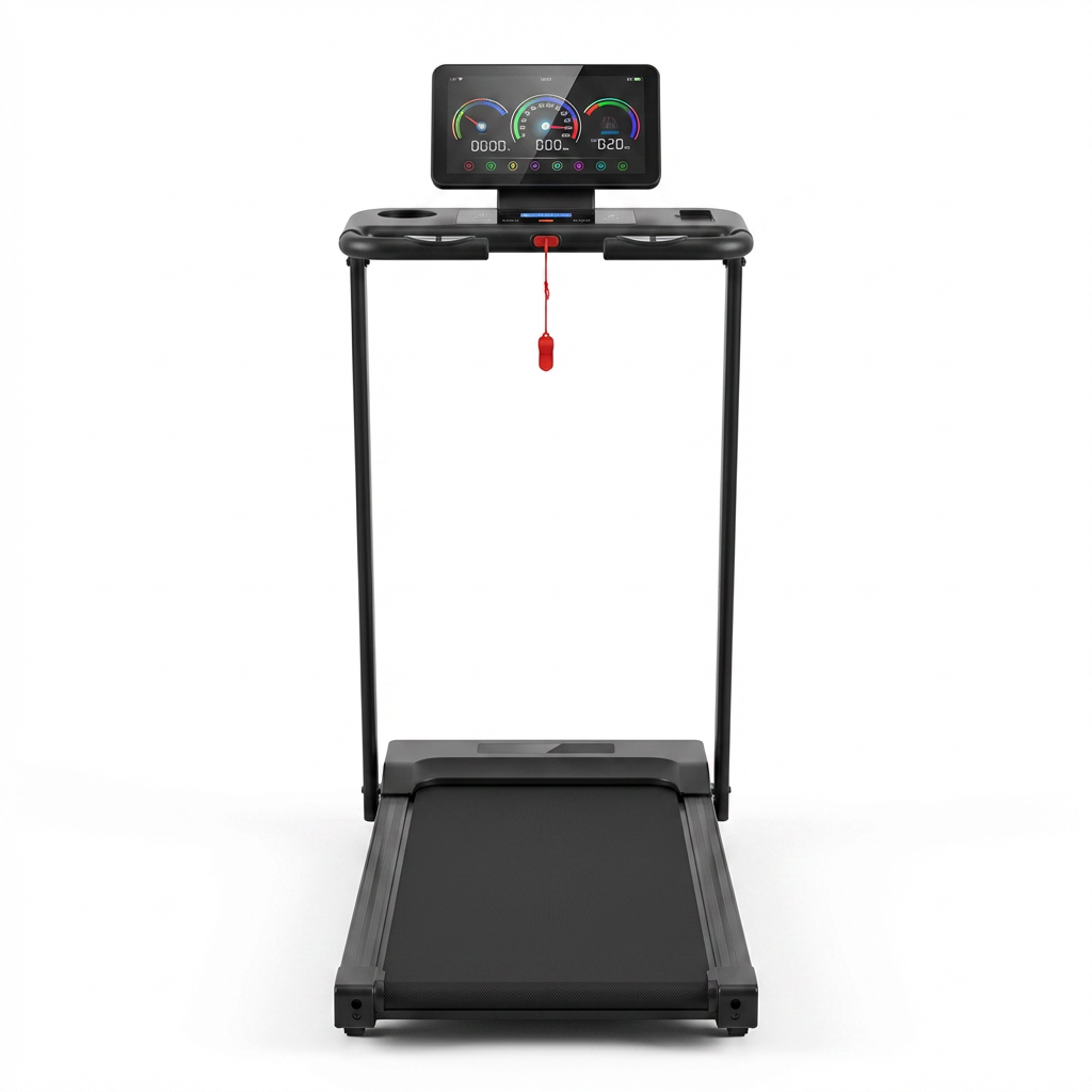 Tapis de Course Pliable Inclinable 11% jusqu'à 12 km/h – RunVia T04